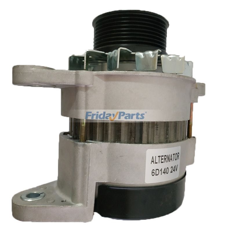 24V 90A Alternator SAA6D140E D155AX-6 D275A-5R PC600-8R PC800-8R PC850-8R WA500-6 in Stock in China
