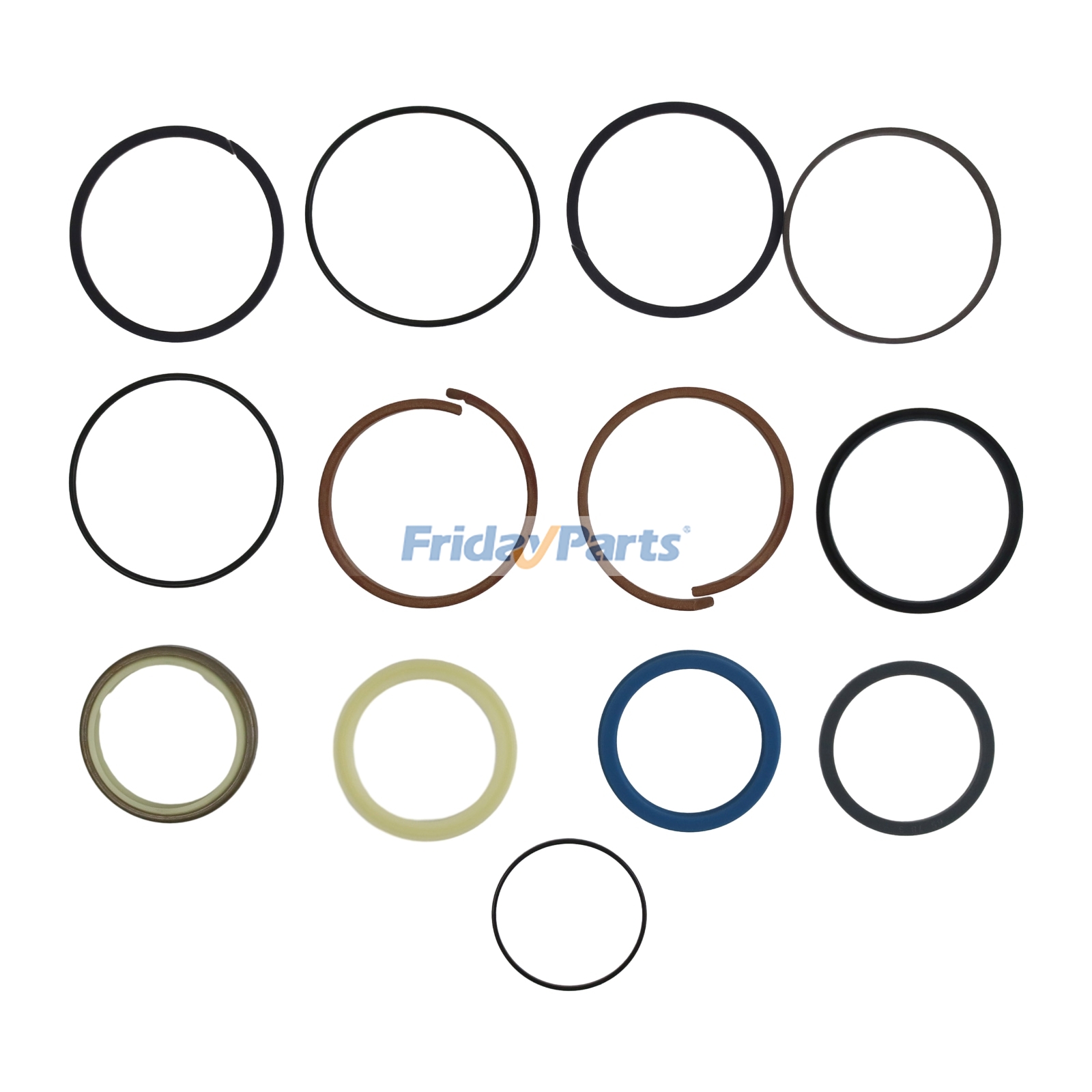 Kit de sello de cilindro de elevación de cuchilla 707-99-25880 para topadora Komatsu D65PX-15 D65WX-15 D65EX-15 Para KOMATSU