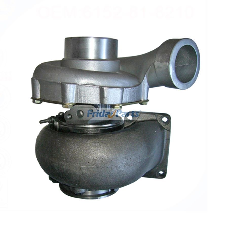 Turbocompresor S3A 6152-82-8610 para motor Komatsu S6D125E-2 Topadora D87P-2 D87E-2 D85E-21 D75S-5