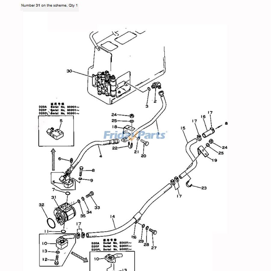 Compra Bomba hidráulica 705-11-28010 para camión volquete Komatsu HD785-2 HD785-3 HD785-5 en Fridayparts