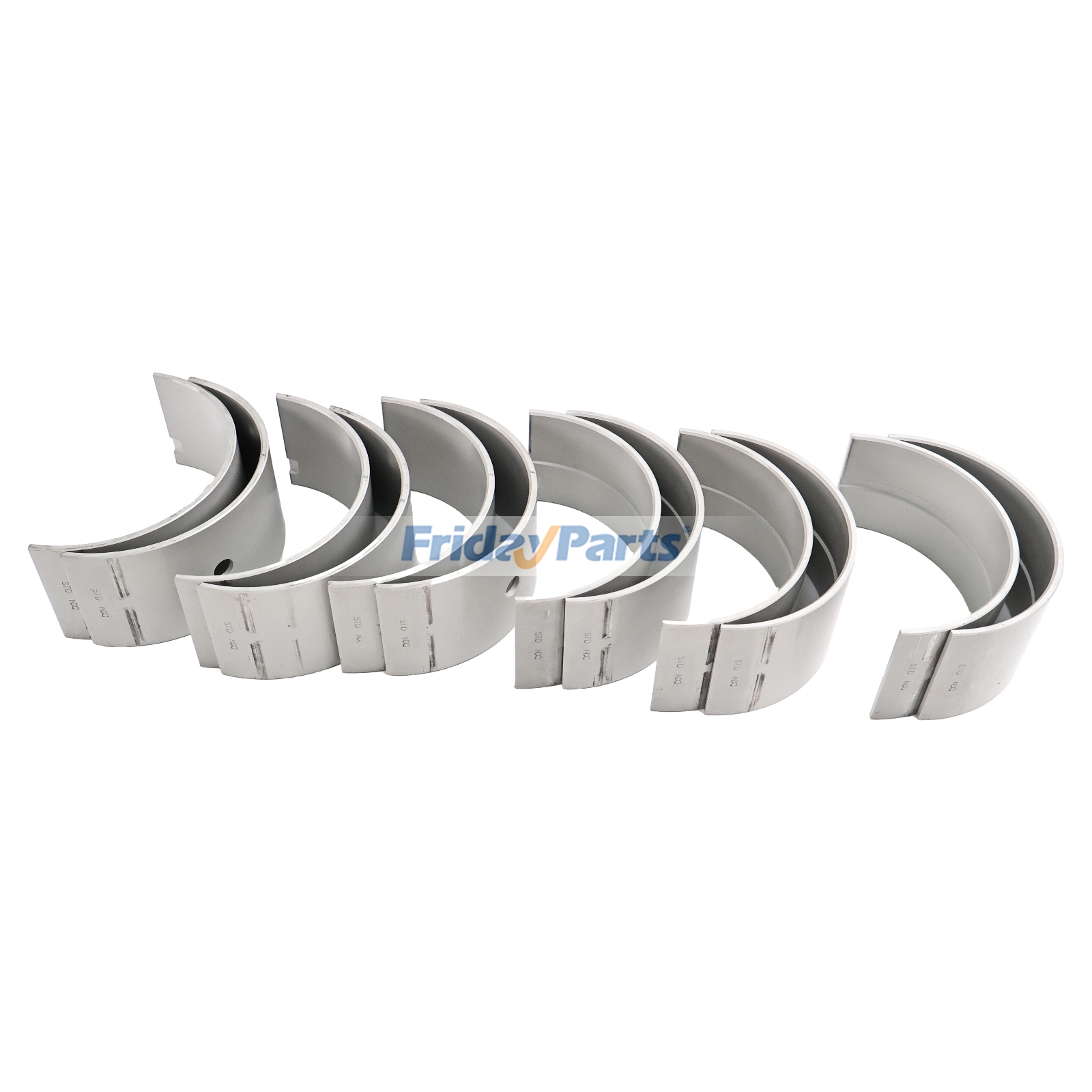 1 Satz Pleuellager 6150-31-3040 für Komatsu-Motor 6D125-1 6D125E-2 S6D125-1 S6D125E-2für Für KOMATSU