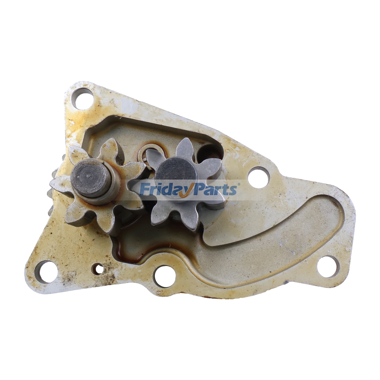 Bomba de aceite para motor 4D95 (engranaje de 16 mm) para excavadora Komatsu PC100-3 PC120-3 6206-51-1200 para Excavadora Para KOMATSU FridayParts