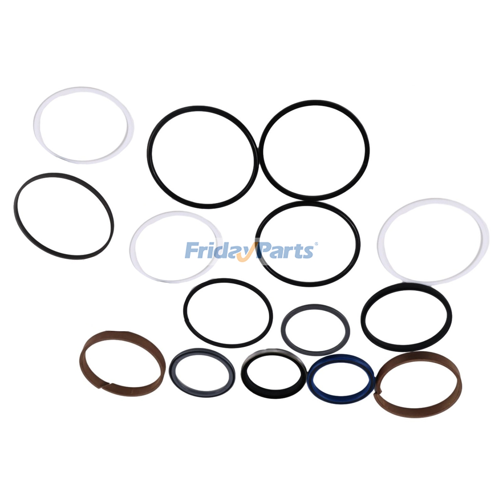 Kit de sello de cilindro de brazo para excavadora Komatsu PC128UU de FridayParts