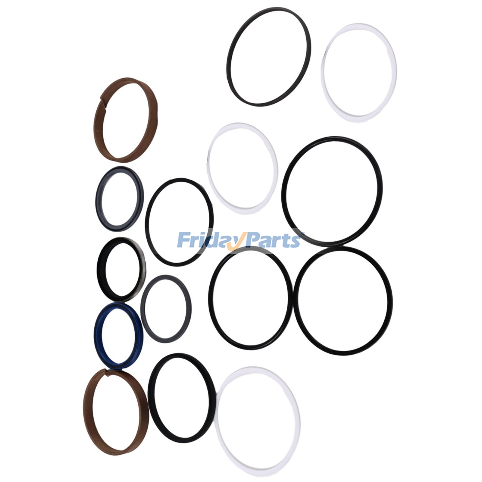 Kit de sello de cilindro de brazo para excavadora Komatsu PC128UU