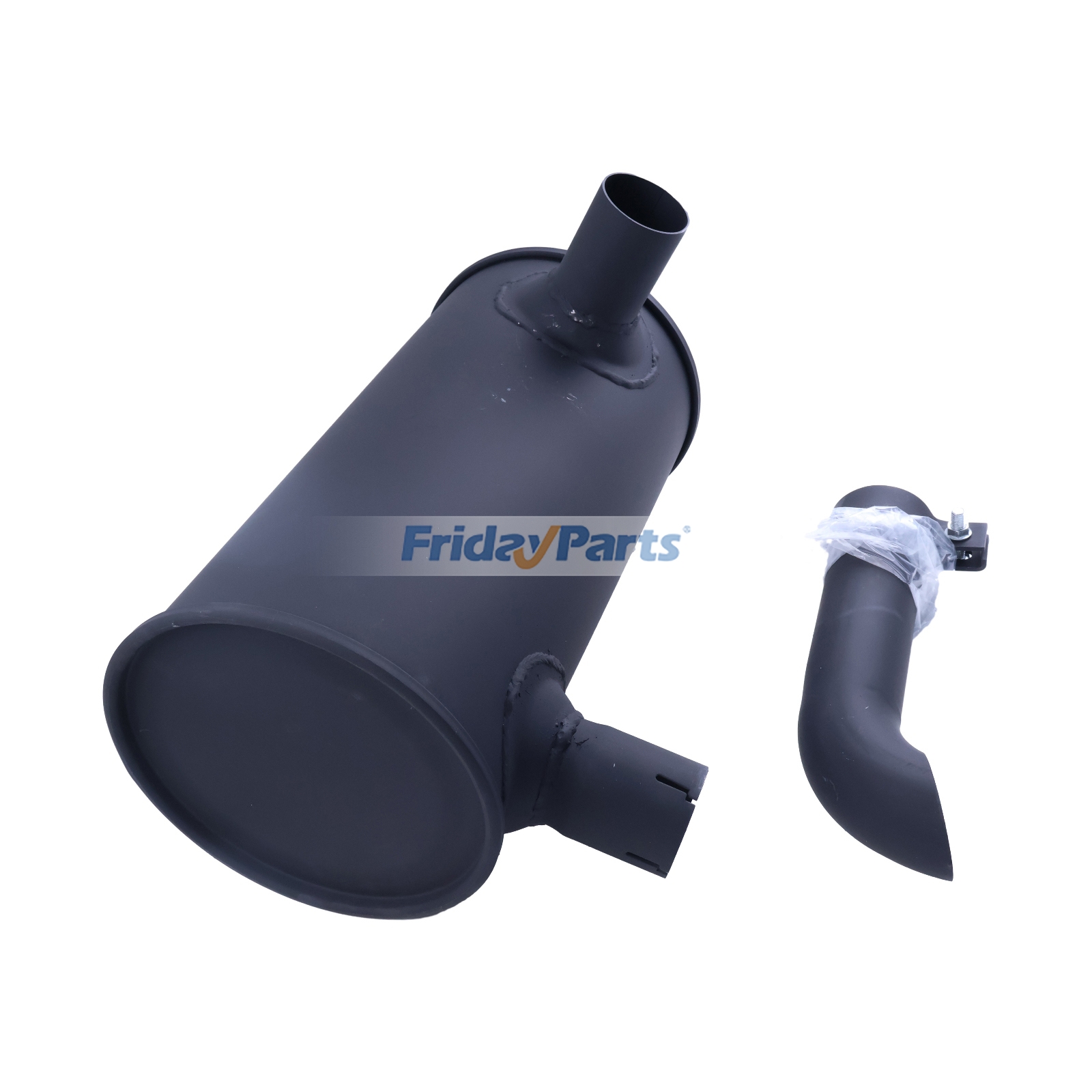 Muffler 6208-11-5210 for Komatsu Engine SAA4D95LE-3 Excavator PC128US-2 PC130-7 PC130F-7 PC138US-2 PC138USLC-2