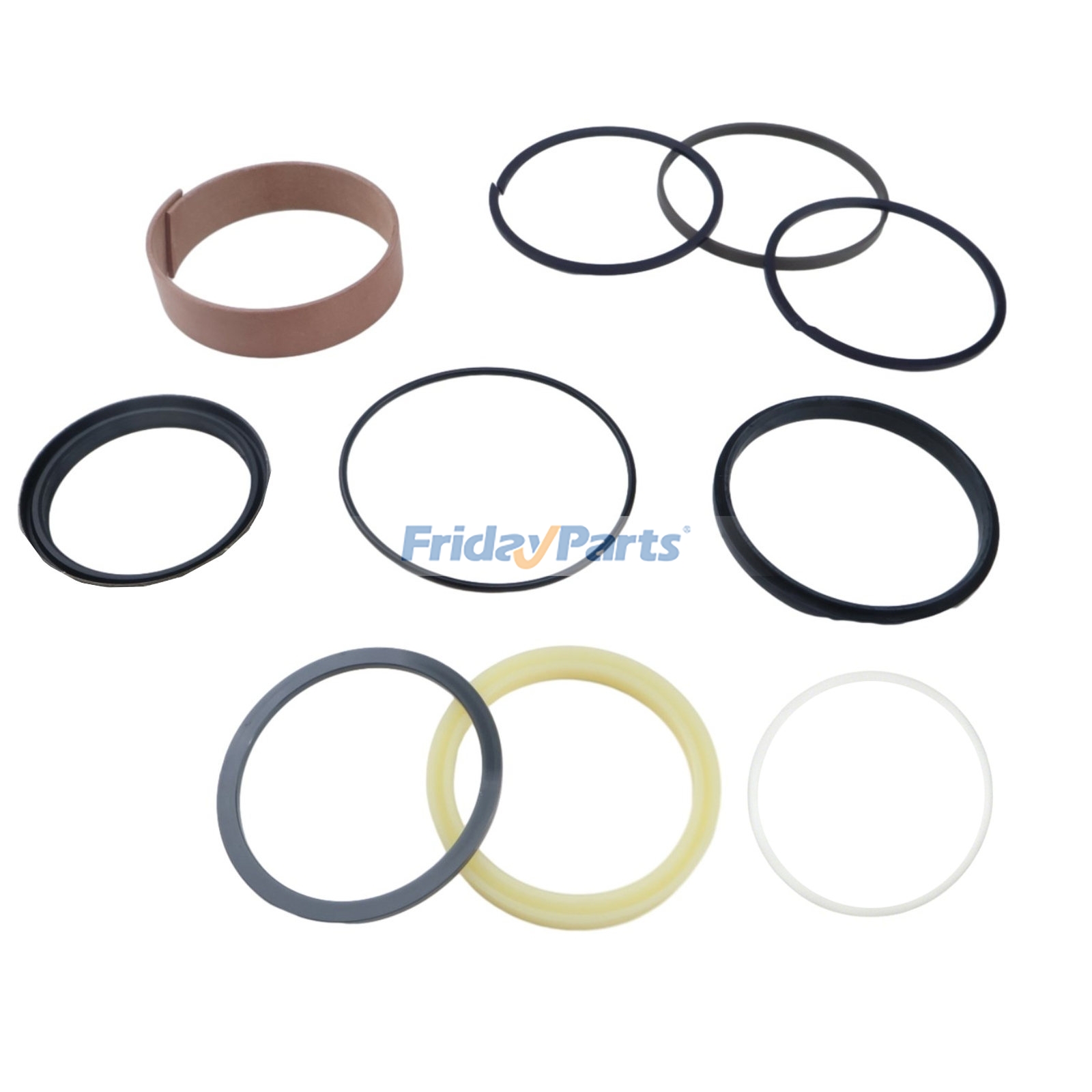 Kit de sellos para el cilindro de la pluma de la excavadora Komatsu PC150-3