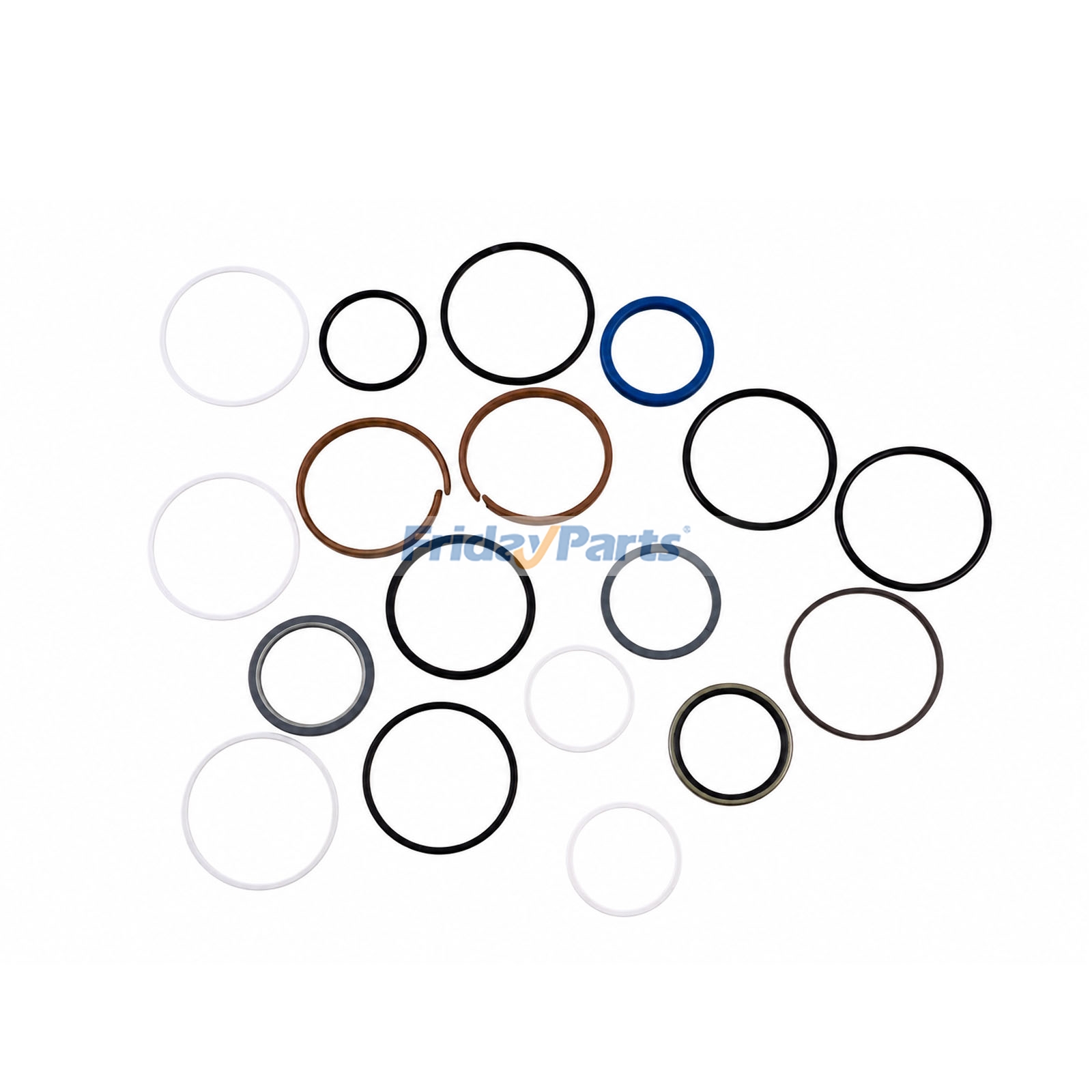 Boom Cylinder Seal Kit compatible with Excavator