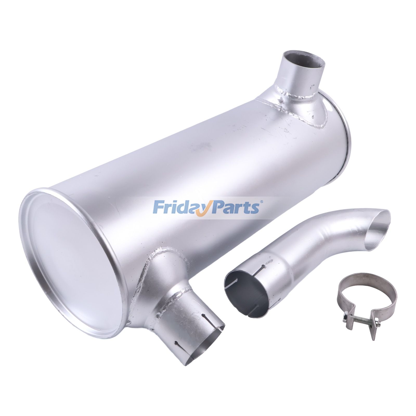Muffler Silencer 6209-11-5221 6209-11-5220 for Komatsu Engine 6D95 Excavator PC220-5 PC220-5C PC220LC-5 PC220LC-5C
