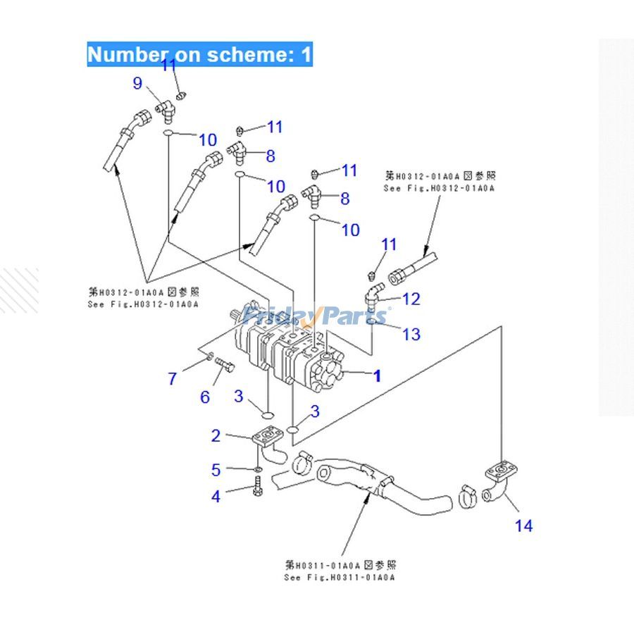 Hydraulic Pump for Excavator