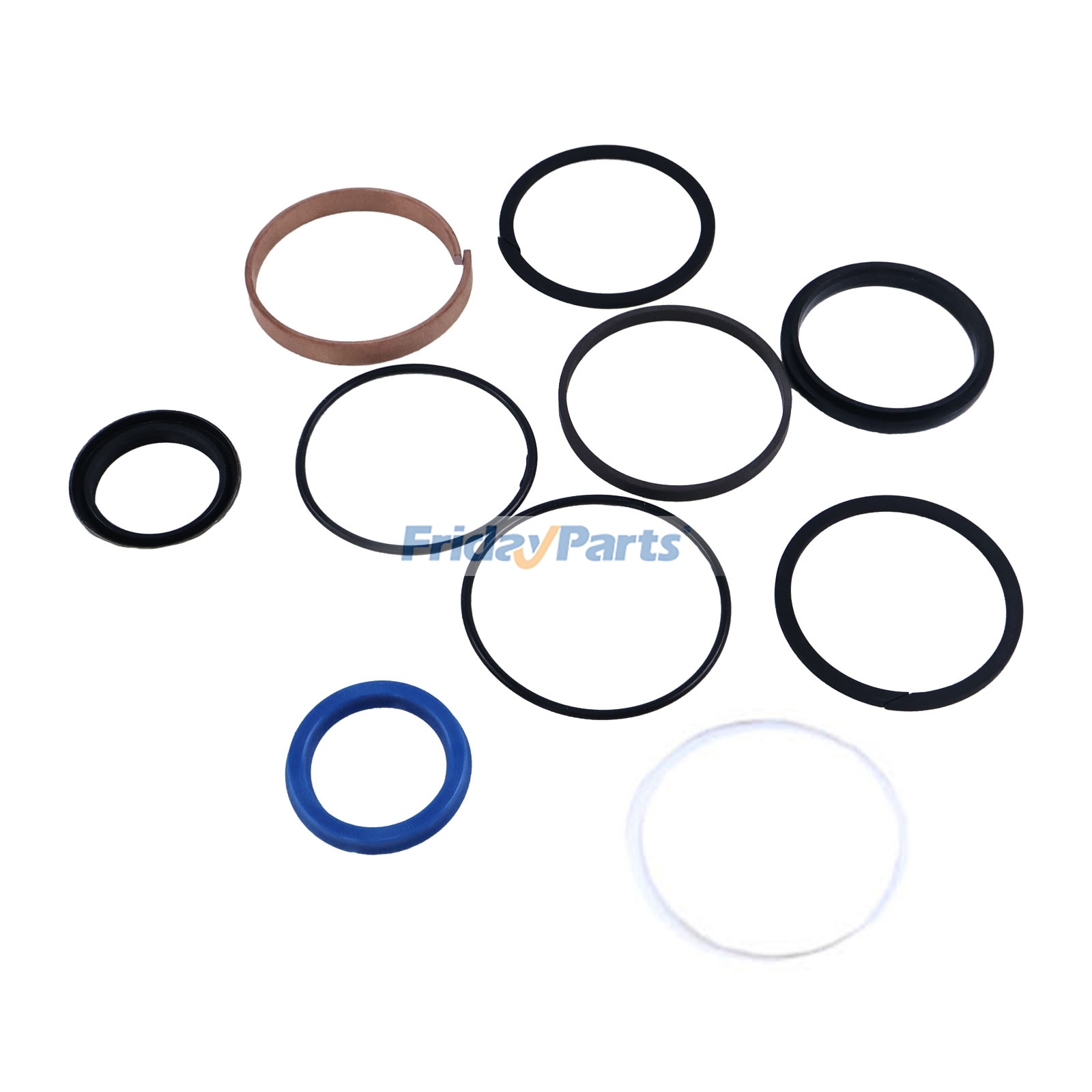 Kit de sello de cilindro de brazo para excavadora Komatsu PC30-3 de FridayParts