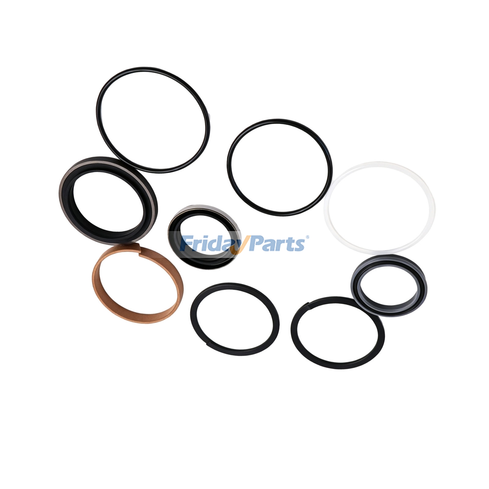 Bucket Cylinder Seal Kit compatible with Excavator