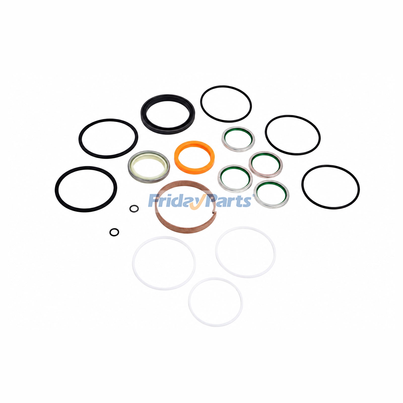 Boom Cylinder Seal Kit 707-98-24280 707-98-24281 for Komatsu Excavator PC35R-8 PC35MR-1 PC35MRX-1A
