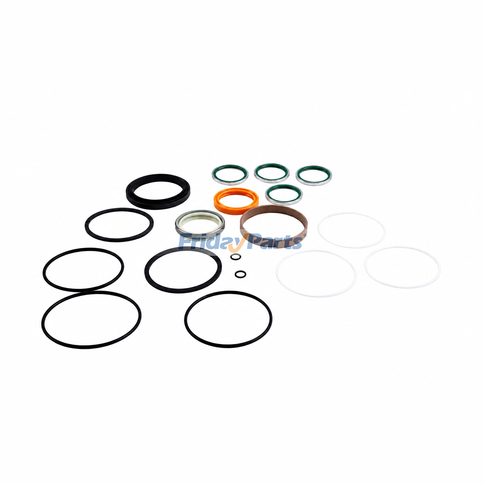 Boom Cylinder Seal Kit compatible with Excavator
