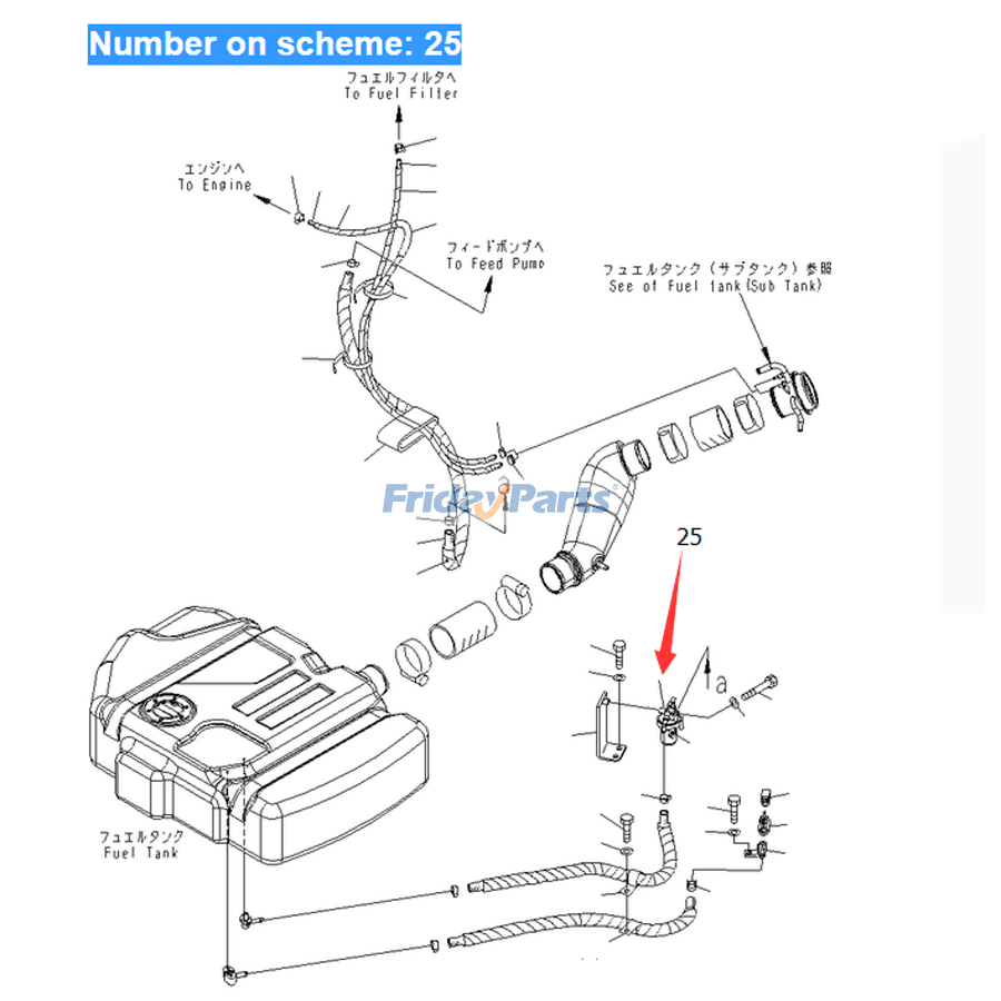 Wheel Water Separator for Loader