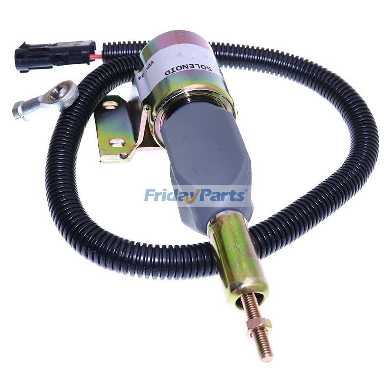 24V Fuel Shutoff Solenoid 6735-81-9160 for Cummins Engine