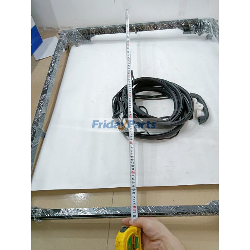  PC120-6 4D95 Front Door Glass Frame For KOMATSU