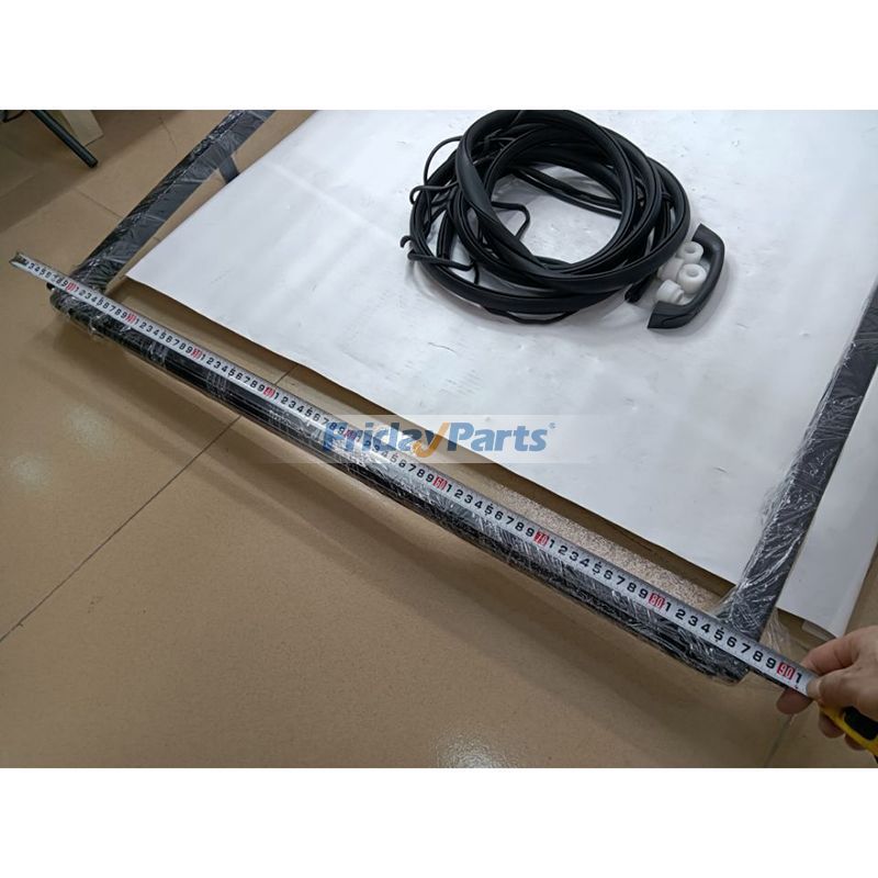 PC120-6 4D95 Front Door Glass Frame For KOMATSU Excavator