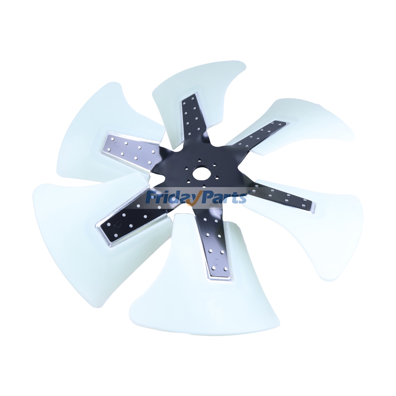 Pour moteur Komatsu SAA6D108E SA6D108 S6D125 PC300LC PC300-3 PC300-5 PC310-5 GD705A-4 CD110R-1 EC210Z-1 Ventilateur de refroidissement 600-635-0800
