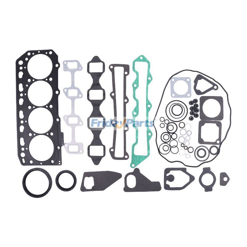 Kit de juntas de revisión para motor Yanmar 4TNE88 John Deere 4022 4700 4710 1600 1620 7775 110TLB de FridayParts