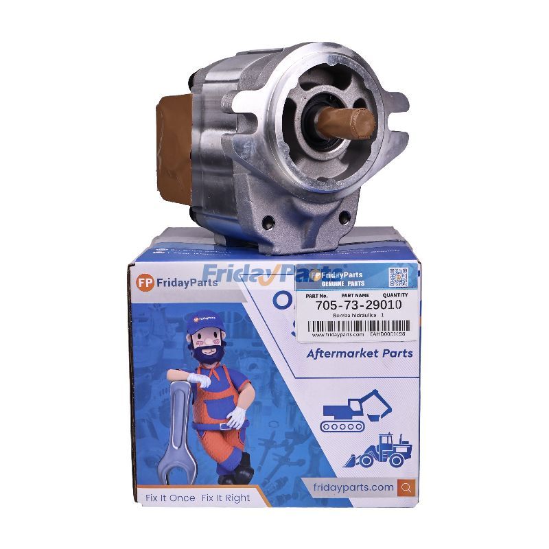 Bomba hidráulica 705-73-29010 para Komatsu WA100-1 WA100-3A WA120-1 WA120-3 WA150-1 WA180-1 WR11-1 WR11-3 512 518