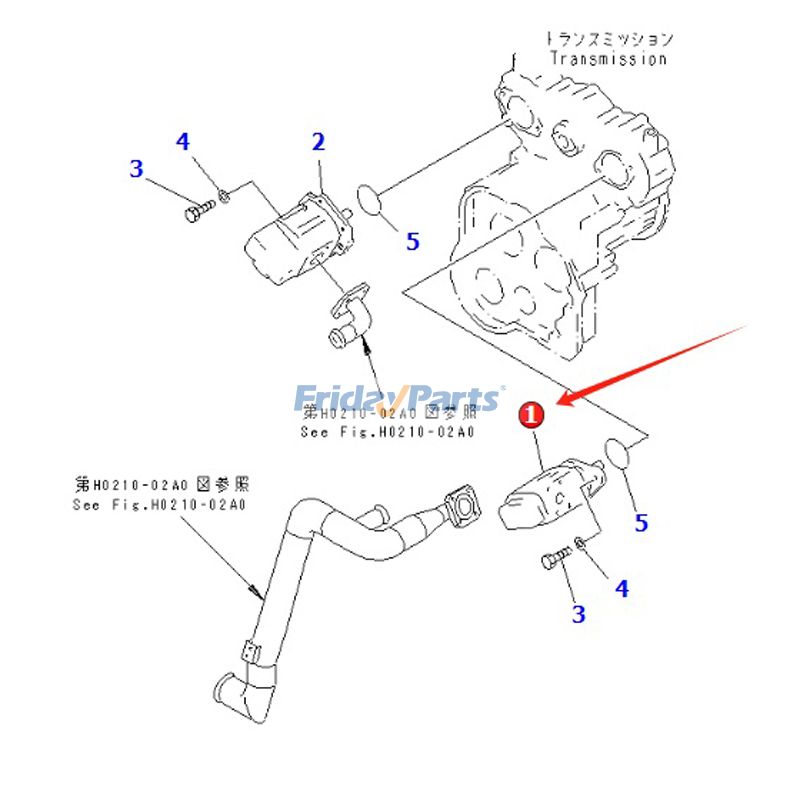 Hydraulic Pump 705-52-40130 for Komatsu Wheel Loader WA450-3 WA470-3 Compactor WF450-3 for less