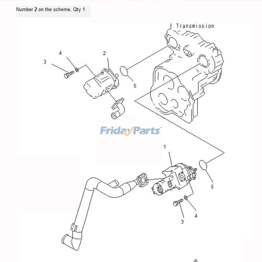 Wheel Hydraulic Pump for Loader
