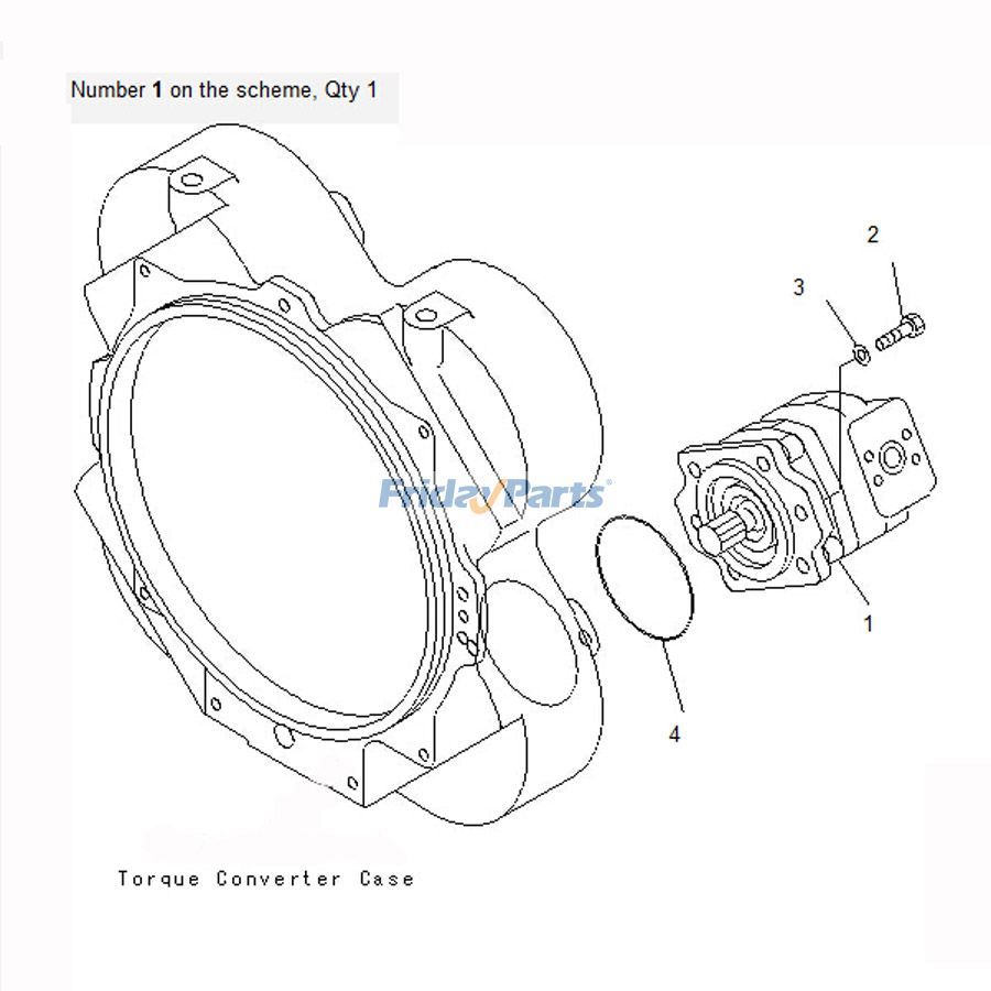Bomba hidráulica para cargadora de ruedas Komatsu WA500-3 WA500-3LK 705-52-31130