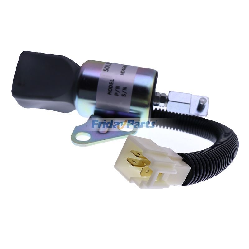 Solénoïde de coupure de carburant FridayParts SA-4899-12 pour moteur Kubota D722 Z482 D902pour