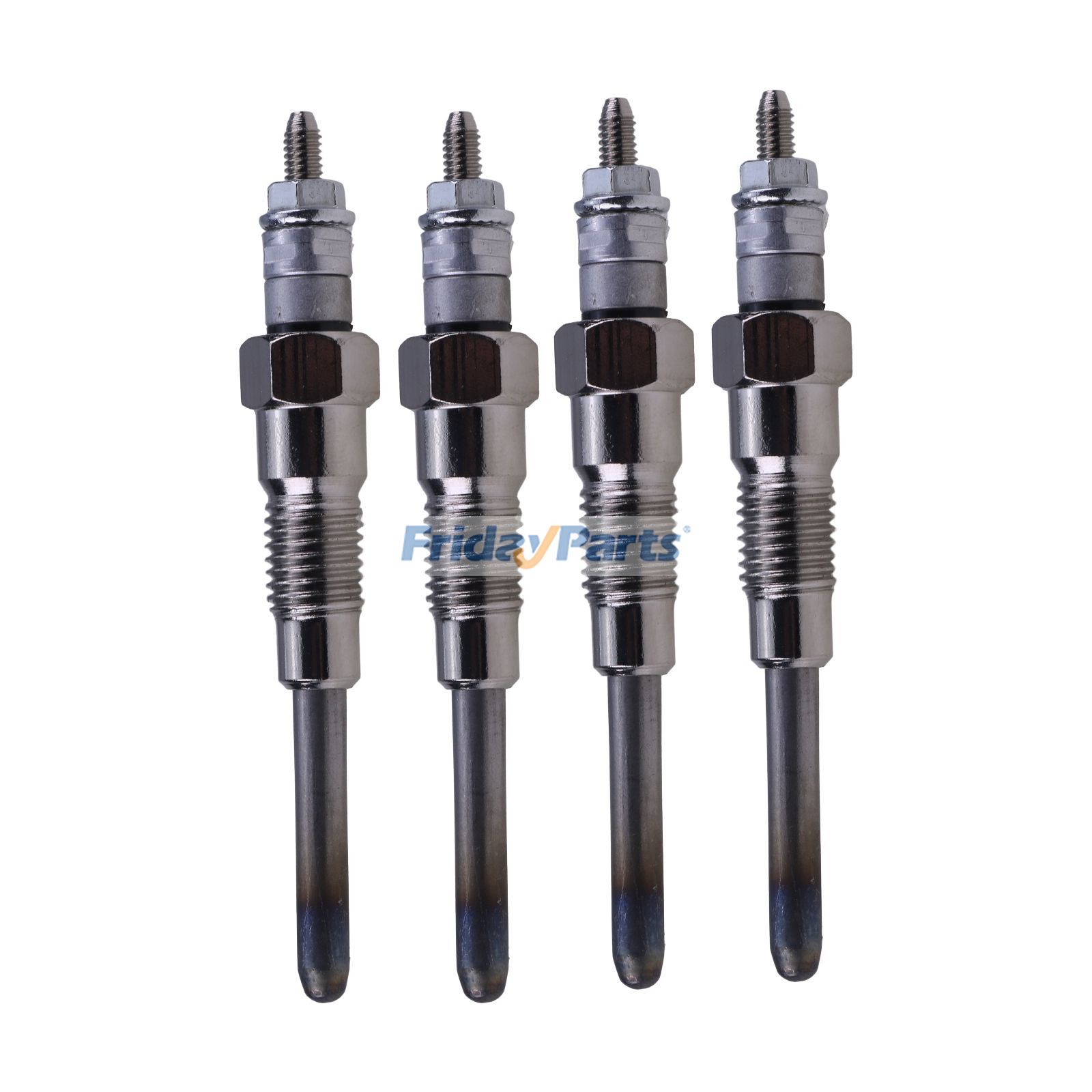 4 bujías incandescentes 19077-65513 19077-65510 para motor Kubota V1903 V2003 V2203 V2403