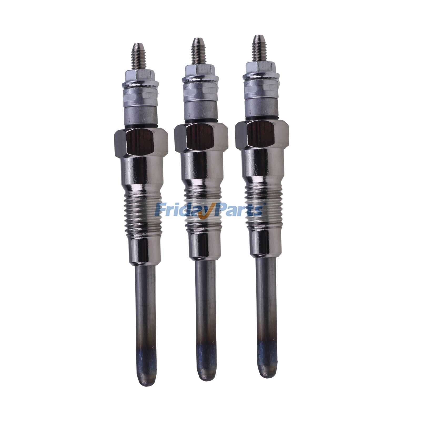 3 bujías incandescentes 19077-65510 para motor Kubota D1403 D1503 D1703 D1803 Tractor L2600 L2800 L3240 L3300 L3540 L3800 L3940 L4240 L4740 L5240