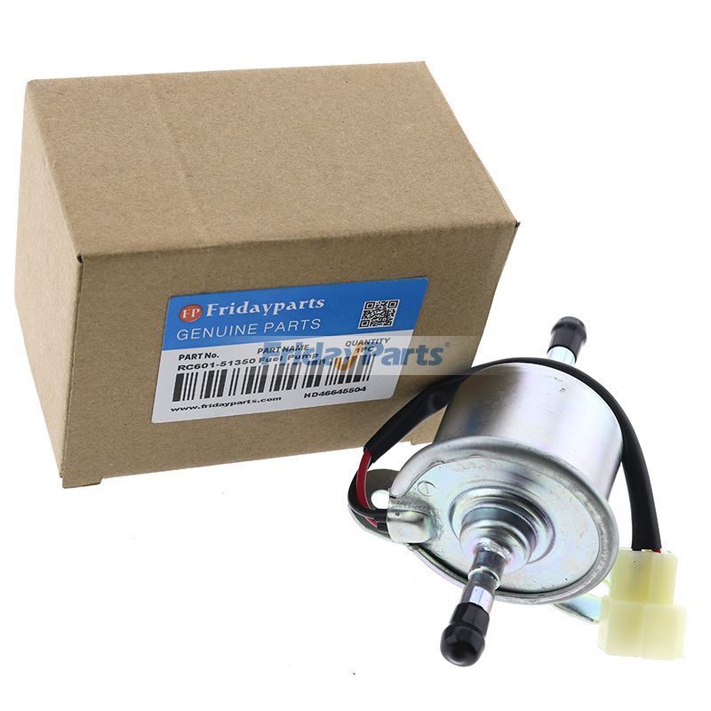 Pompe à carburant 12 V RC601-51350 pour moteur Kubota D722 D902 D905 D1305 D1703 V1305 V1505 V2203 V2403 V3600 V3800 Z482