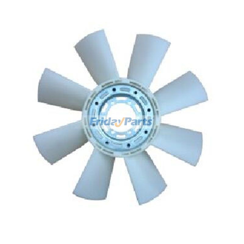 For Mitsubishi 6D16 Engine Kobelco SK250-6 SK330-6 Excavator Cooling Fan Blade