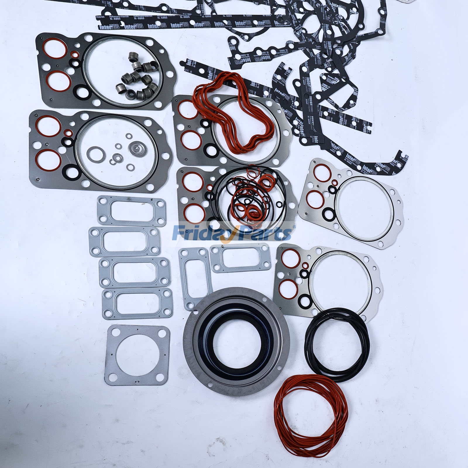 Kit de junta de revisão ME993287 para Mitsubishi Engine 6D24 Kobelco Escavadeira SK480LC-6E SK400-3 FridayParts