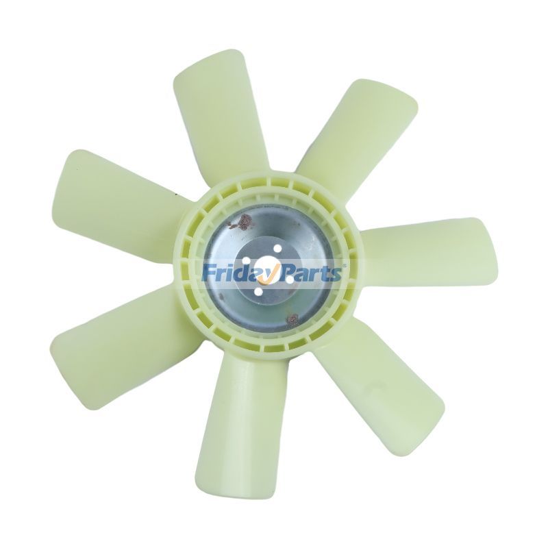 4-Loch-Lüfter mit 7 Flügeln für Mitsubishi-Motor S6K Caterpillar CAT-Bagger E200B E320