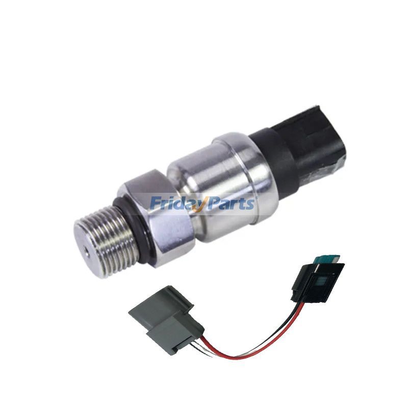 High Pressure Sensor LC52S00012P1 With Plug for Kobelco Excavator SK200-6 SK135