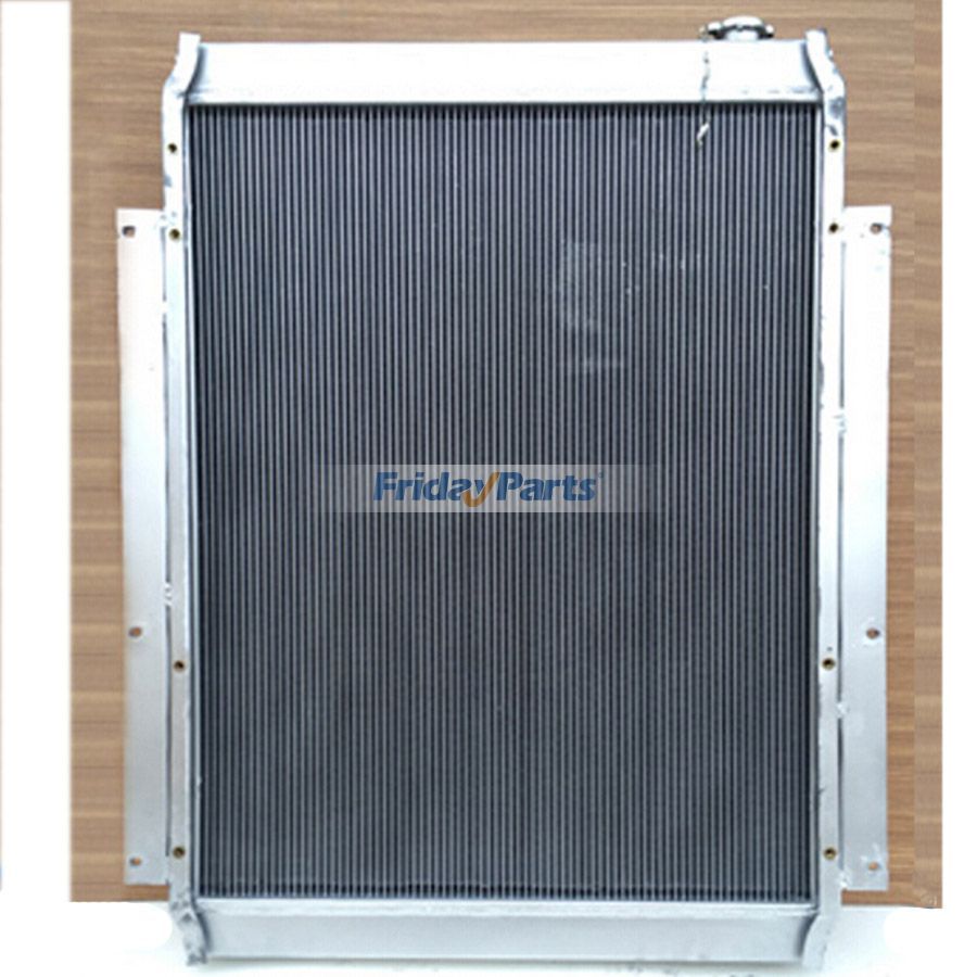 Para escavadeira Sany SY215-7, conjunto de núcleo do radiador do tanque de água FridayParts