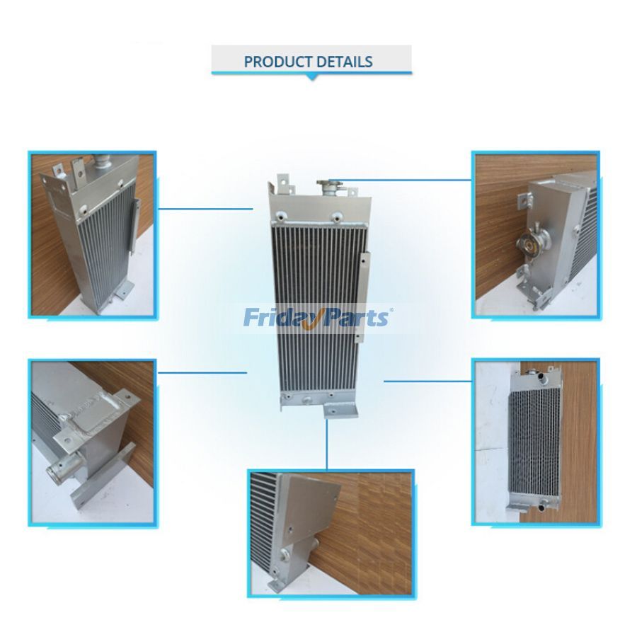 Para escavadeira Sany SY60 SY65B tanque de água radiador núcleo ASS'Y para Escavadora 