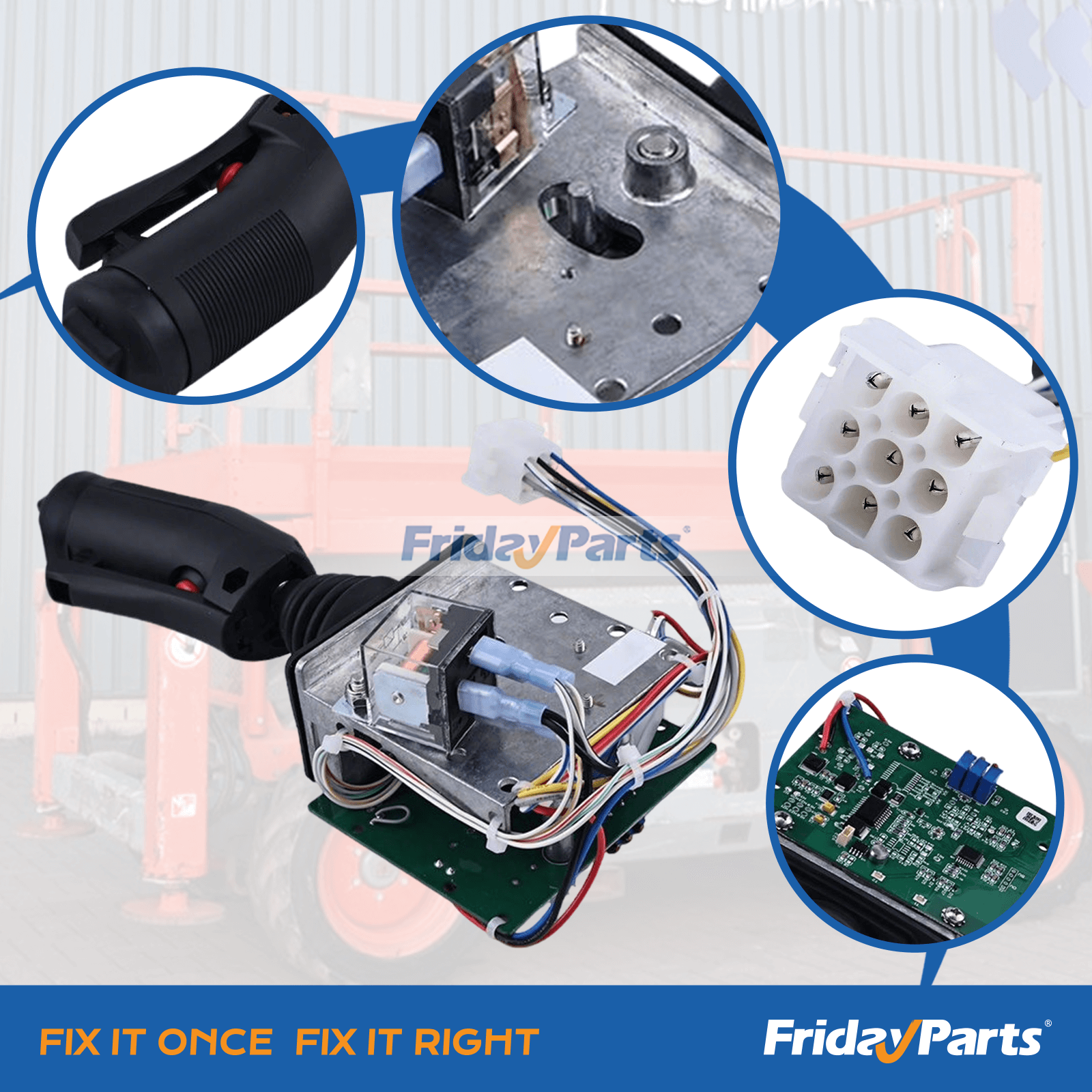 Plataformas de trabalho aéreo Para Skyjack - Controlador de joystick SJ-123994 para elevador de tesoura elétrico Skyjack SJIII3215 SJIII3219 SJIII3220 SJIII3226 SJIII4626 SJIII4632