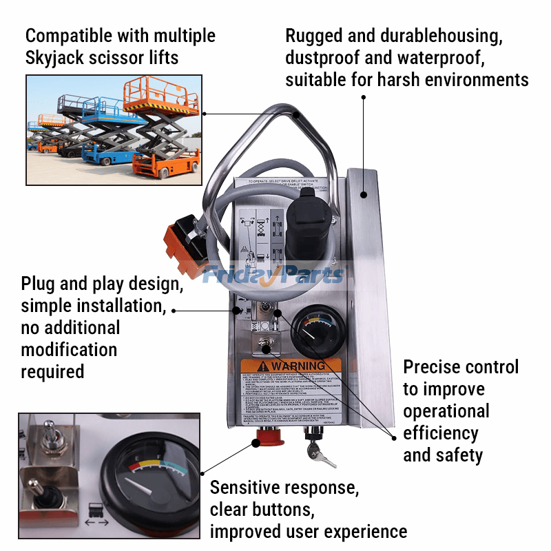 Control Box With Handle  for Aerial Work Platforms