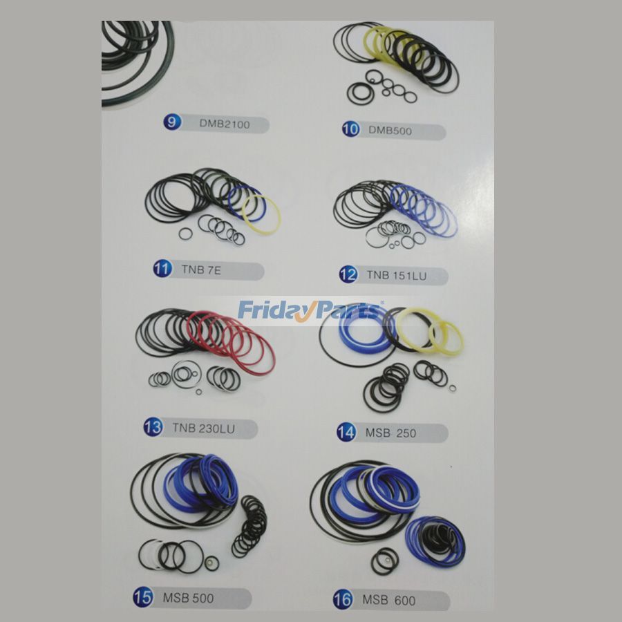 For TNB7E Hammer Breaker Cylinder Seal Kit