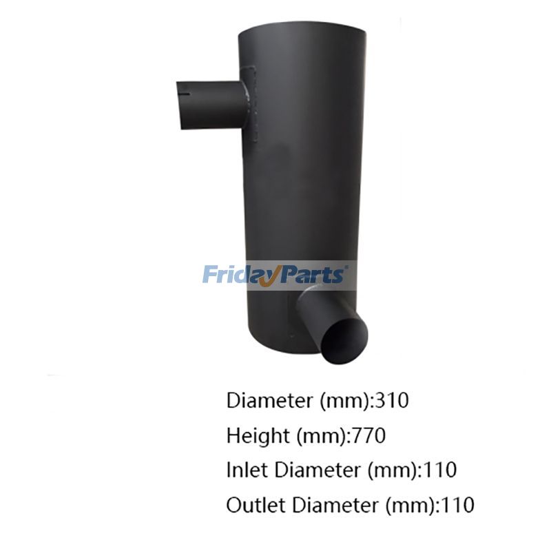 Muffler New Type for Excavator,Loader