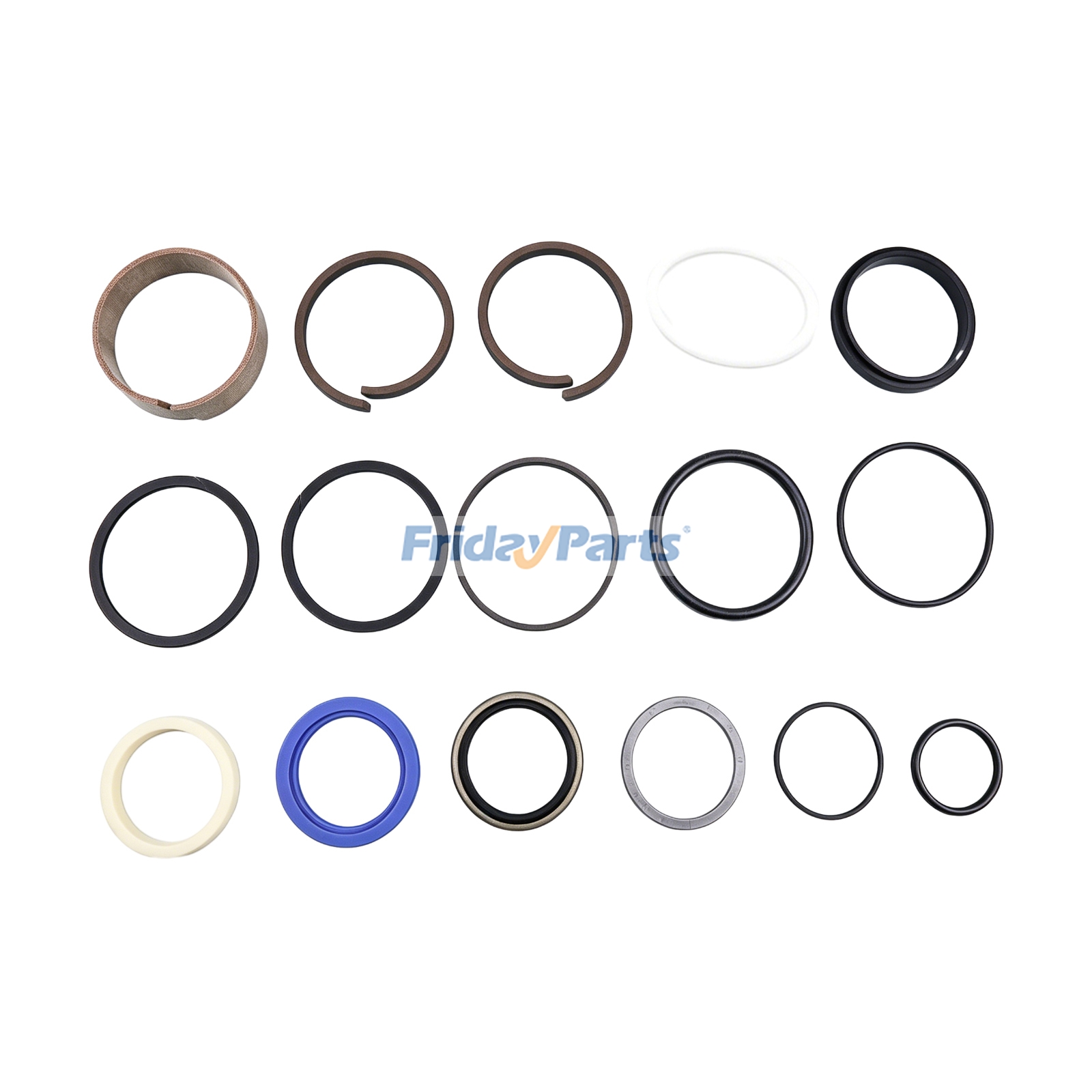 Kit de sello de cilindro de cuchara para excavadora Volvo EC55BLC