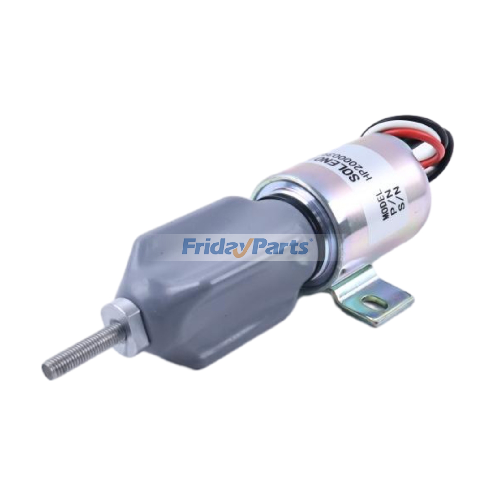 Solenoide de parada de apagado de 12 V de repuesto para Woodward 1700-1518 1753ES-12E2ULB1S1