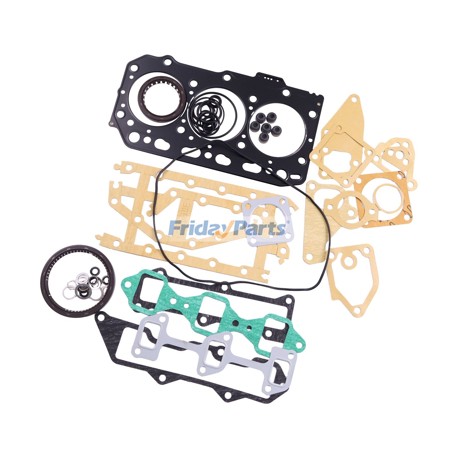 Overhaul Gasket Kit 719136-92600 for Yanmar 3TNE84 3TNE84-3 Komatsu 3D84-2GA Engine