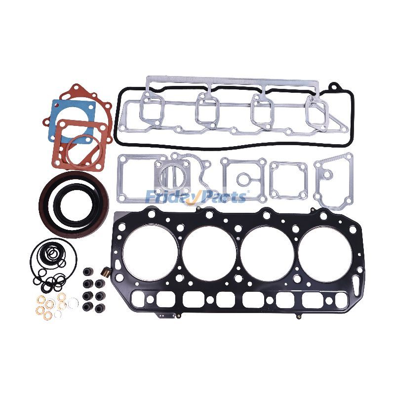 Overhaul Full Gasket Kit YM723900-92600 for Komatsu 4D106E Yanmar 4TNE106 Engine WB150-2 WB150PS-2 WB150WSC-2 WB93R-2 WB97R-2 WB97S-2 Loader