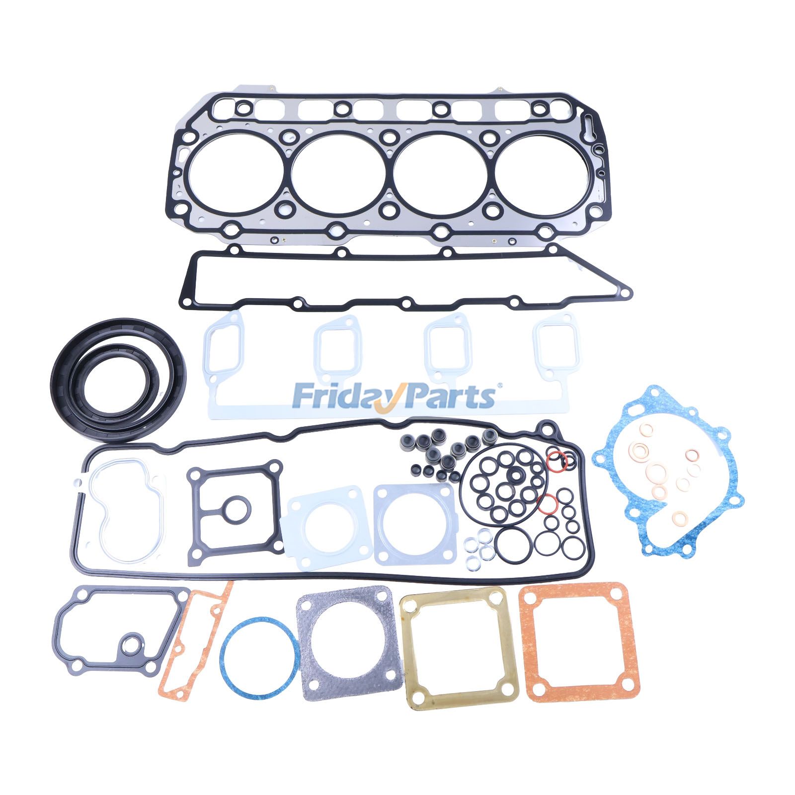 Kit completo de juntas de revisión del motor 723900-92630 para Yanmar 4TNE106D 4TNE106T Komatsu 4D106-1 4D106T