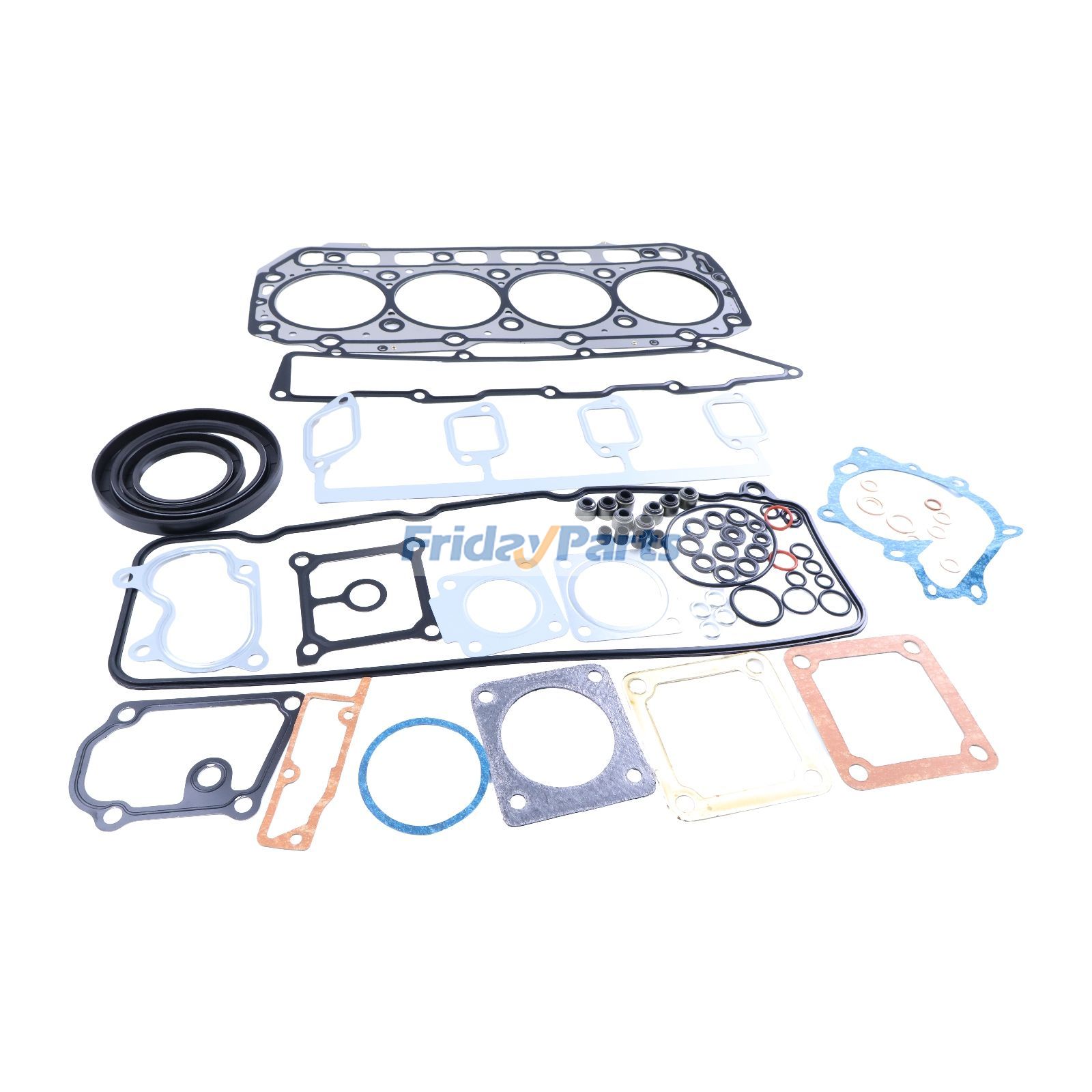 Kit completo de juntas de revisión del motor 723900-92630 para Yanmar 4TNE106D 4TNE106T Komatsu 4D106-1 4D106T Para Gehl,Para KOMATSU,Para Takeuchi