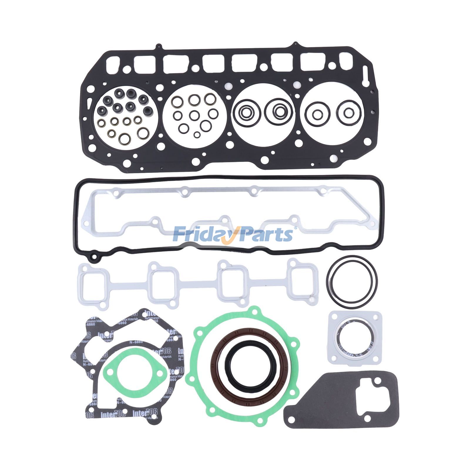 Kit de joints de révisionpour Moteur,Pelle,Chariot Élévateur,Générateur,Chargeur,Tracteur