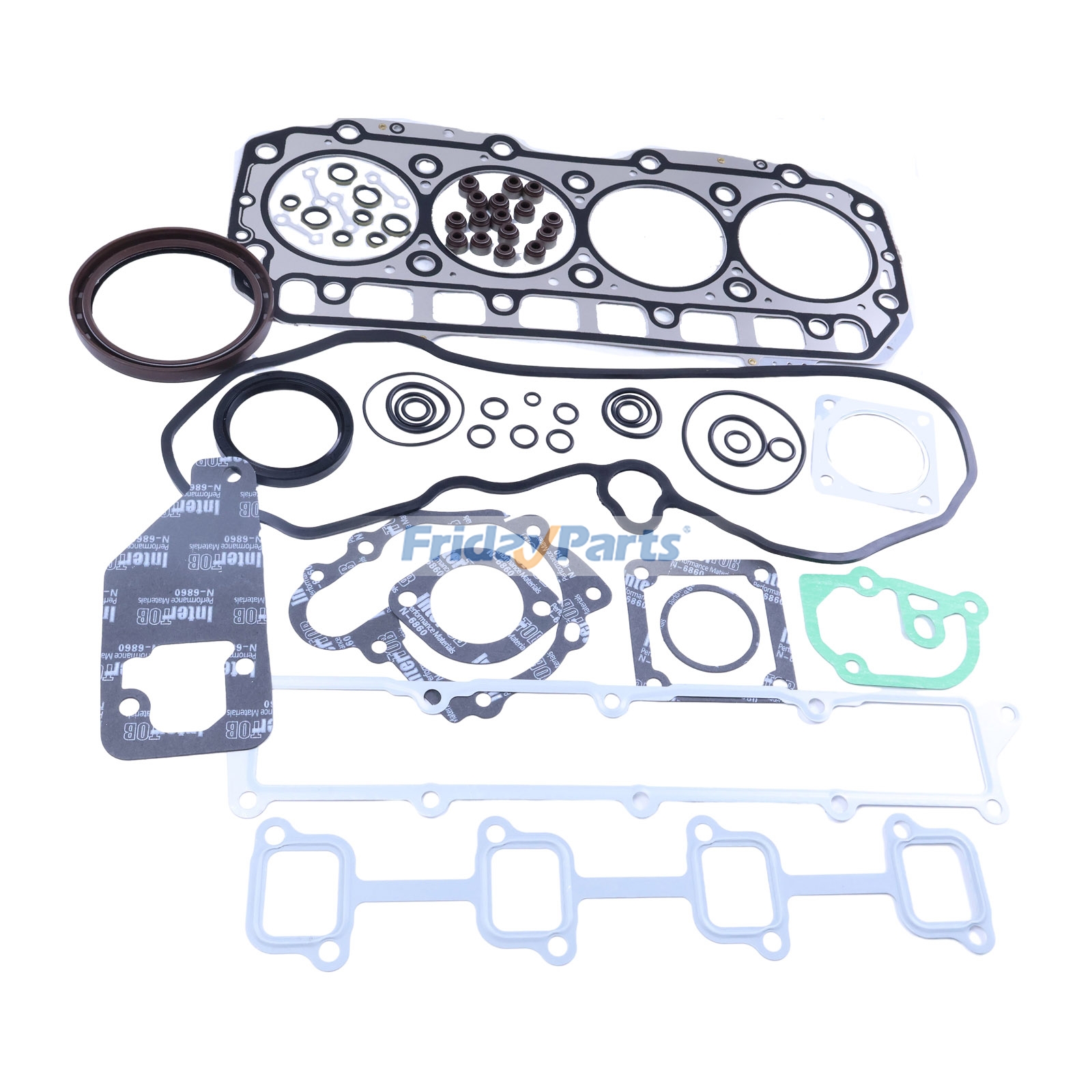 Kit de juntas de revisión para motor Yanmar 4TNV94 4TNV94L 