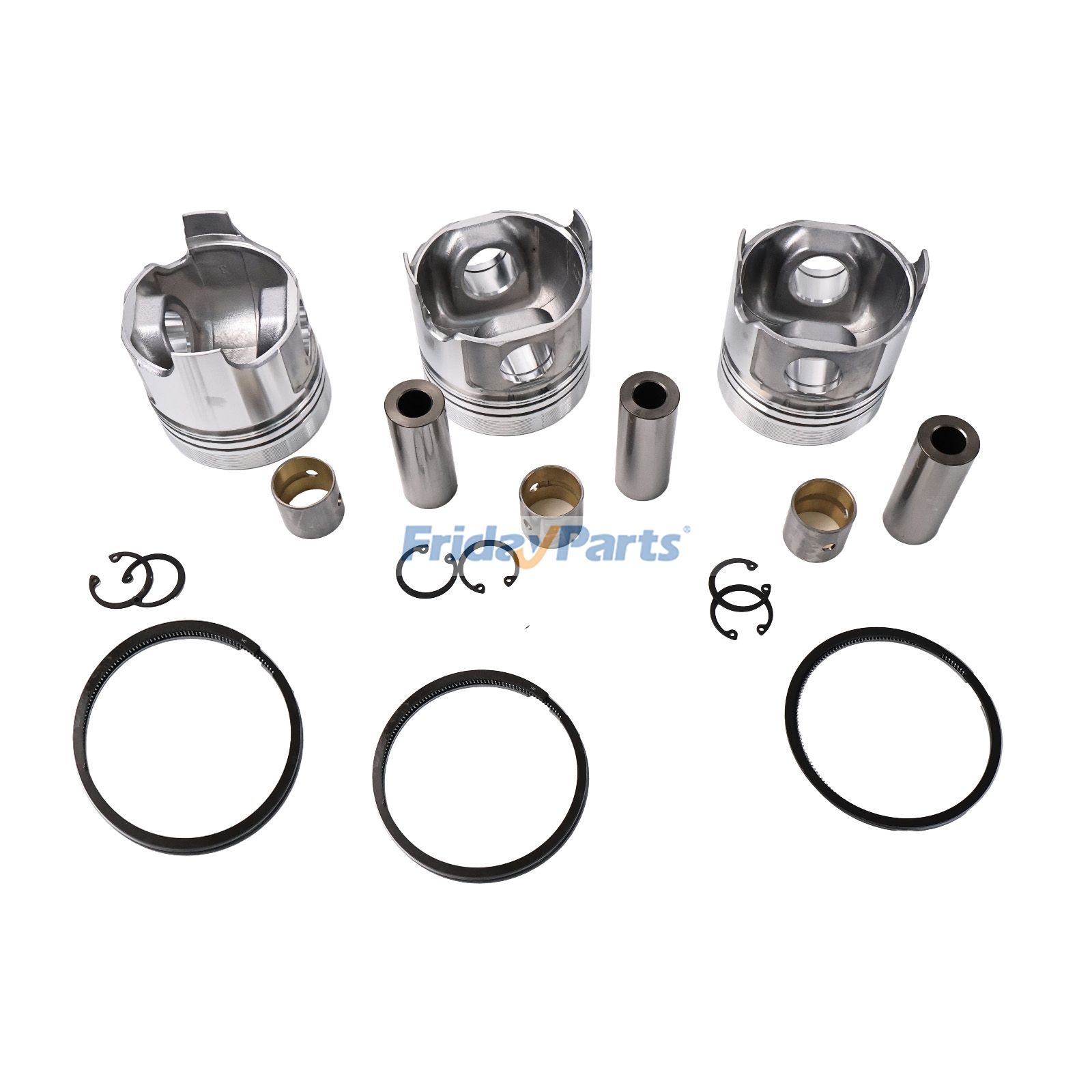STD Piston Kit with Ring for Komatsu Engine 3D84-2 3D84N-2
